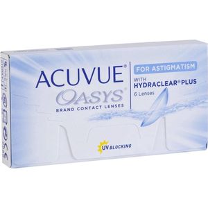 ACUVUE OASYS for ASTIGMATISM (cil as 10) 6 pack Maandlenzen Contactlenzen
