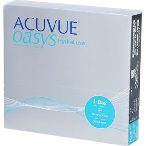 Acuvue - Oasys 1 Day - Daglenzen - 90 Stuks - Silicone Hydrogel, Senofilcon A