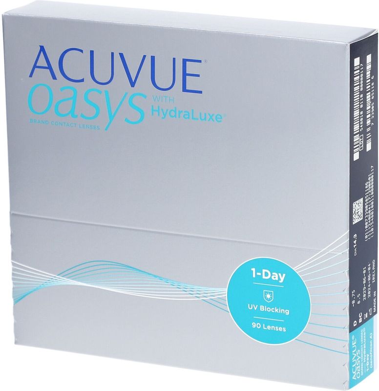 Acuvue - Oasys 1-Day - Daglenzen - 180 Lenzen - Silicone Hydrogel