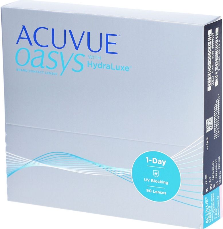 Acuvue - Oasys 1-Day - Daglenzen - 180 Lenzen - Silicone Hydrogel