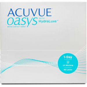 +3.75 - ACUVUE® OASYS 1-Day WITH HYDRALUXE - 90 pack - Daglenzen - BC 8.50 - Contactlenzen