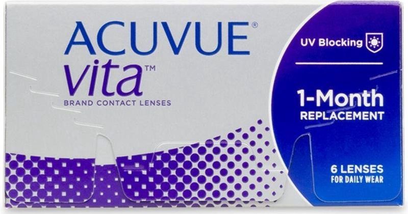 Acuvue - Vita - Maandlenzen - 6 Lenzen - Silicone Hydrogel - Senofilcon C