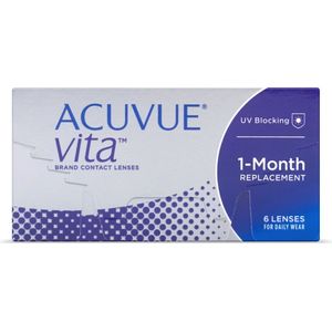 -4.50 - ACUVUE® VITA - 6 pack - Maandlenzen - BC 8.40 - Contactlenzen