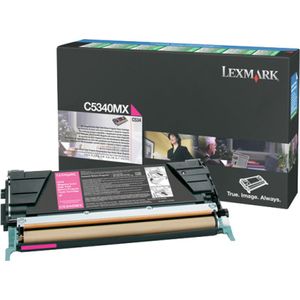 Lexmark C5340MX toner magenta extra hoge capaciteit (origineel)