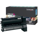 Lexmark C78x, X782e 6K magenta retourprogr. printcartr.