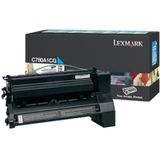 Lexmark C78x, X782e 6K cyaan retourprogr. printcartr.