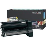 Lexmark C780A1YG toner cartridge geel (origineel)