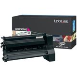 Lexmark C782, X782e 15K magenta retourpr. printcartr.