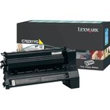 Lexmark C782, X782e 15K gele retourprogr. printcartr.