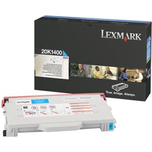 Lexmark 20K1400 toner cyaan hoge capaciteit (origineel)