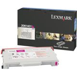 Lexmark 20K1401 toner cartridge magenta hoge capaciteit (origineel)