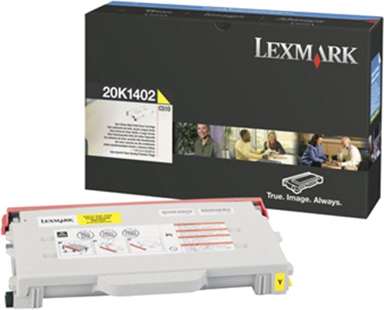 Lexmark C510 6,6K gele tonercartridge