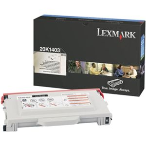 Lexmark 20K1403 toner cartridge zwart hoge capaciteit (origineel)