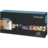 Lexmark C920 15K zwarte tonercartr. + oil coating roller