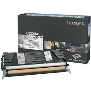 Lexmark C5200KS toner zwart (origineel)
