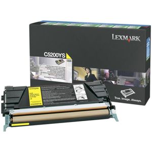 Lexmark C5200YS toner cartridge geel (origineel)