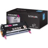 Lexmark X560A2MG toner cartridge magenta (origineel)