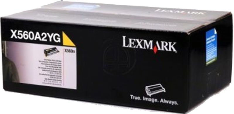 Lexmark X560 4K gele printcartridge