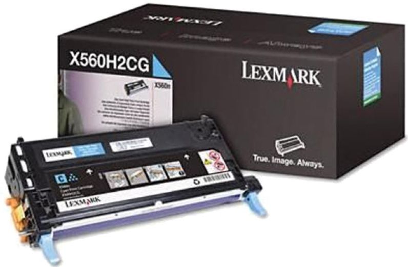 Lexmark X560 10K cyaan printcartridge