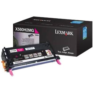 Lexmark X560H2MG toner cartridge magenta hoge capaciteit (origineel)