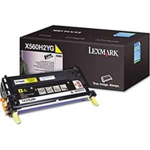Lexmark X560H2YG toner cartridge geel hoge capaciteit (origineel)
