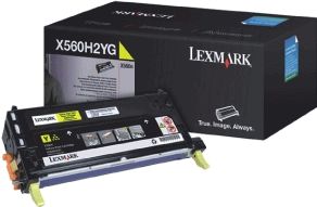 Lexmark X560 10K gele printcartridge