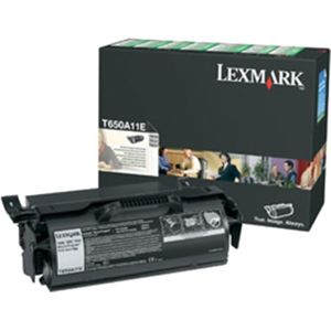Lexmark Druckkassette T650A11E schwarz