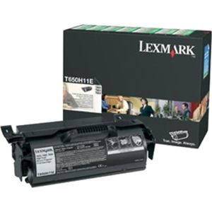 Lexmark T650H11E toner cartridge zwart hoge capaciteit (origineel)