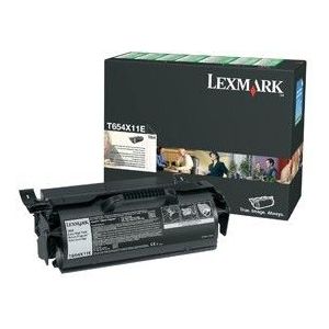 Lexmark T654X11E toner zwart extra hoge capaciteit (origineel)