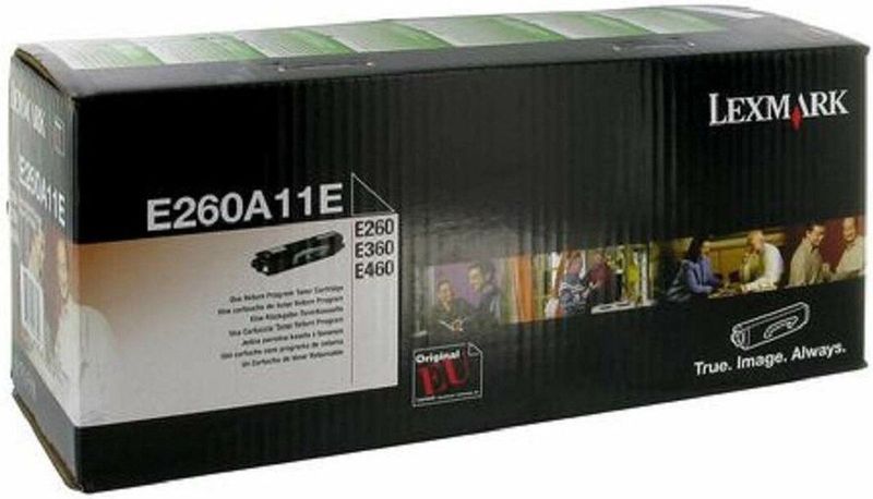 Lexmark - 0E260A31E - Toner - Zwart - Laser - 3500 pagina's