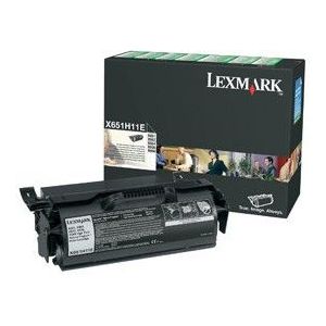 Lexmark X651H11E toner zwart hoge capaciteit (origineel)