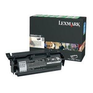Lexmark X654X11E toner zwart extra hoge capaciteit (origineel)