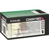 Lexmark C54x, X54x 2K magenta retourprogr. tonercartr.