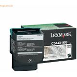 Lexmark C544, X544 6K zwarte retourprogr. tonercartr.