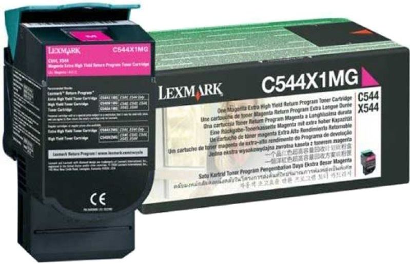 Lexmark C544, C546, X544, X546 4K magenta retourpr. cartr.