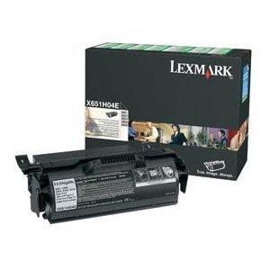 Lexmark X651H04E etiketten toner cartridge (origineel)