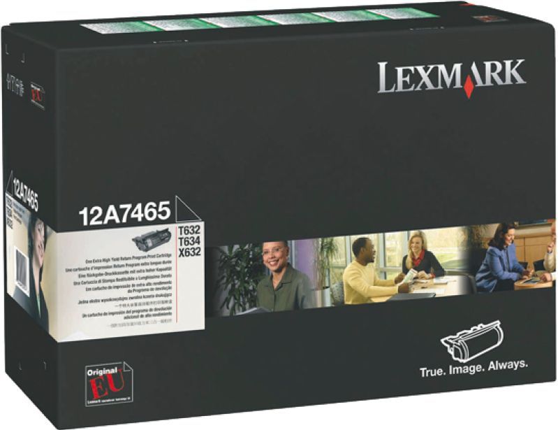 Lexmark T632, T634 32K retourprogramma printcartr.