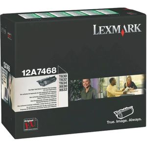Lexmark T63x 21K retourprogramma etiketten-printcartr.