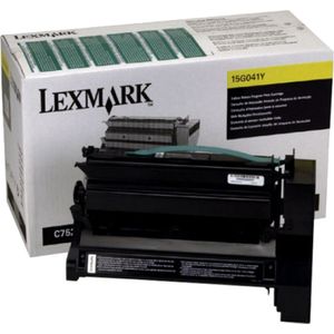 Lexmark 15G041Y toner cartridge geel (origineel)