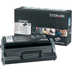 Lexmark 12A7400 toner cartridge zwart (origineel)