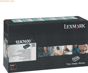 Lexmark E321, E323 3K retourprogramma printcartr.