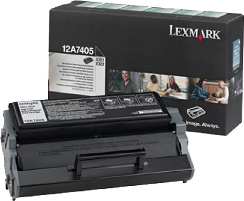 Lexmark E321, E323 6K retourprogramma printcartr.