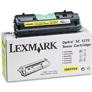 Lexmark 1361754 toner geel (origineel)