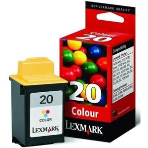 Lexmark inkcartridge nummer 20 kleur 15M0120