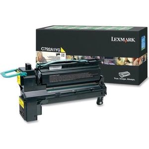 Lexmark C792A1YG toner cartridge geel (origineel)