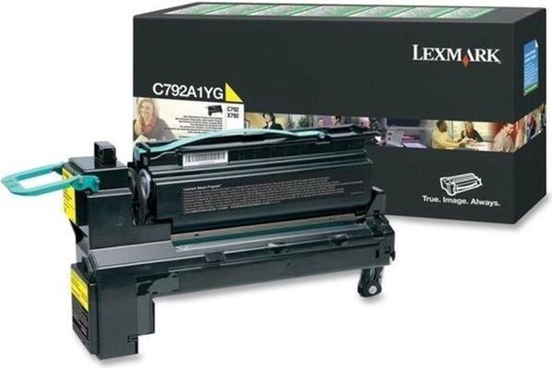 Lexmark C792A1YG tonercartridge 1 stuk(s) Origineel Geel