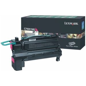 Lexmark C792X1MG tonercartridge 1 stuk(s) Origineel Magenta