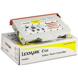 Lexmark 15W0902 toner geel (origineel)