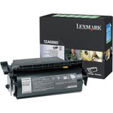 Lexmark 12A6860 toner cartridge zwart (origineel)