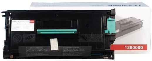 Lexmark 12B0090 toner zwart (origineel)